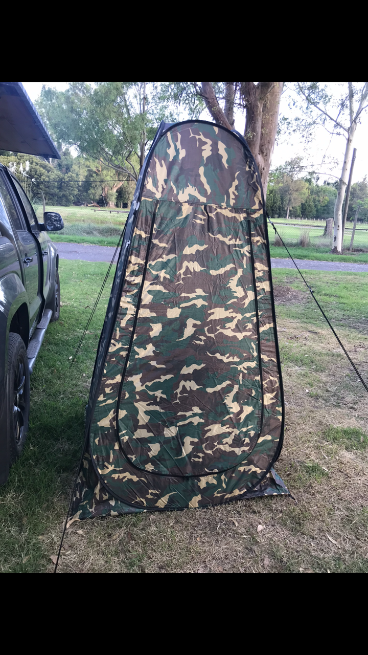 Carpa para baño portatil 
